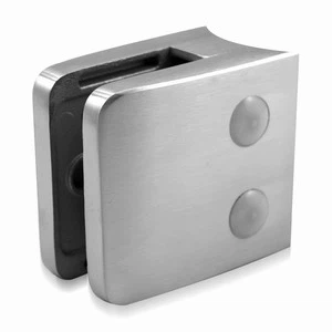 Square Glass Railing Clamp untuk Tangga